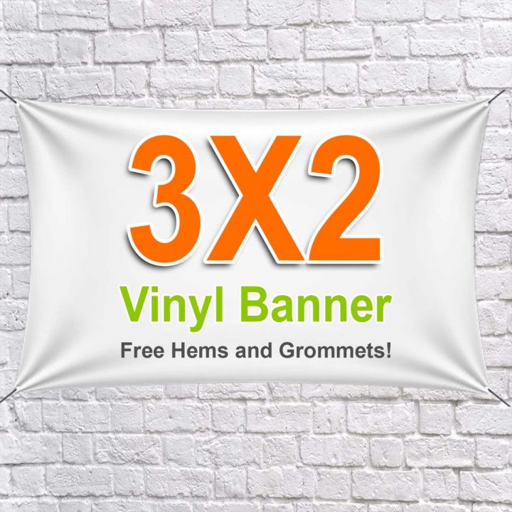 Super Clean® Vinyl Banner - 2' x 3